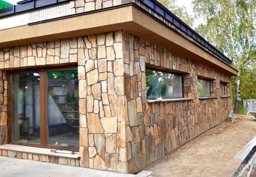 Плитняк кора дерева для фасада купить в Хабаровском крае