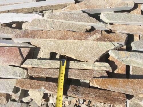 Горбушка златолит золотистый для облицовки купить в Хабаровском крае