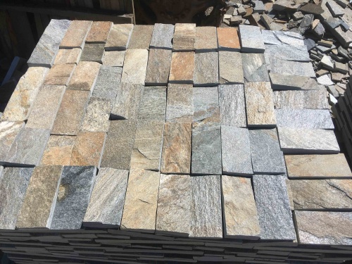 Плитка пилёная златолит Уральский для цоколя, отмостки купить в Хабаровском крае