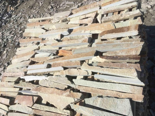 Горбушка златолит золотистый для облицовки купить в Хабаровском крае